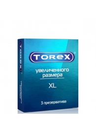 Презервативы Torex  Увеличенного размера  - 3 шт. - Torex - купить с доставкой в Тюмени