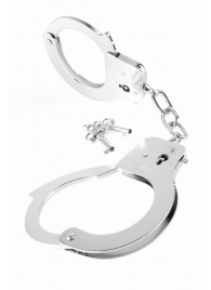 Металлические серебристые наручники Designer Metal Handcuffs - Pipedream - купить с доставкой в Тюмени