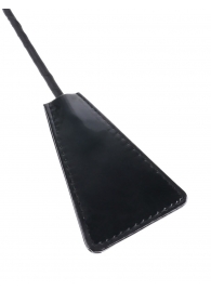 Черный стек Feather Crop с пуховкой на конце - 53,3 см. - Pipedream - купить с доставкой в Тюмени