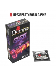 Ароматизированные презервативы DOMINO  Фруктовый слот  - 6 шт. - Domino - купить с доставкой в Тюмени