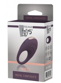 Фиолетовое эрекционное виброкольцо AVETA - Dream Toys - в Тюмени купить с доставкой