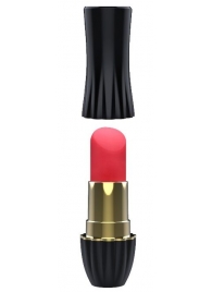 Клиторальный стимулятор-помада LIPSTICK - 9,3 см. - Dream Toys - купить с доставкой в Тюмени