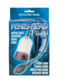 Помпа на головку фаллоса Penis Head Pump - Seven Creations - в Тюмени купить с доставкой