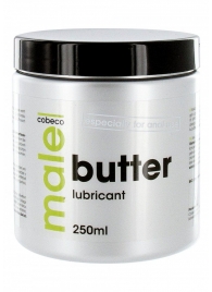 Анальный лубрикант MALE Cobeco Butter Lubricant - 250 мл. - Cobeco - купить с доставкой в Тюмени