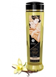Массажное масло с ароматом ванили Desire - 240 мл. - Shunga - купить с доставкой в Тюмени