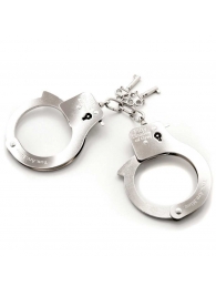 Металлические наручники Metal Handcuffs - Fifty Shades of Grey - купить с доставкой в Тюмени