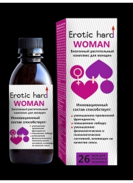Женский биогенный концентрат для повышения либидо Erotic hard Woman - 250 мл. - Erotic Hard - купить с доставкой в Тюмени