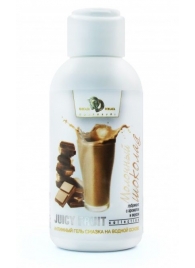 Интимный гель-смазка JUICY FRUIT с ароматом молочного шоколада - 100 мл. - БиоМед - купить с доставкой в Тюмени