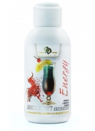 Интимный гель-смазка JUICY FRUIT с ароматом энергетика - 100 мл. - БиоМед - купить с доставкой в Тюмени