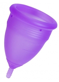 Фиолетовая менструальная чаша Lila L - Eromantica - купить с доставкой в Тюмени
