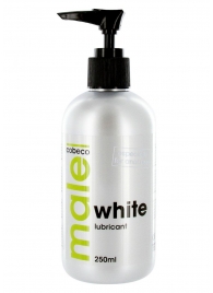 Анальная смазка на водной основе MALE Cobeco White Lubricant - 250 мл. - Cobeco - купить с доставкой в Тюмени