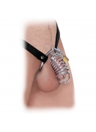 Кольцо верности Extreme Chastity Belt с фиксацией головки - Pipedream - купить с доставкой в Тюмени