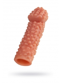 Реалистичная насадка на пенис с бугорками - 16,5 см. - KOKOS - в Тюмени купить с доставкой
