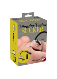Вакуумная вибропомпа для половых губ Vibrating Vagina Sucker - Orion