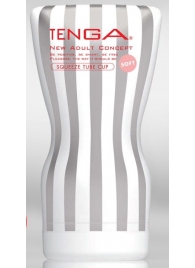 Мастурбатор TENGA Squeeze Tube Cup Soft - Tenga - в Тюмени купить с доставкой