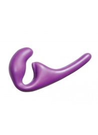 Фиолетовый безремневой страпон Seduction - 20,5 см. - Lola Games - купить с доставкой в Тюмени