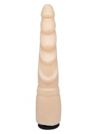 Телесная реалистичная насадка-елочка - 20,5 см. - LOVETOY (А-Полимер) - купить с доставкой в Тюмени