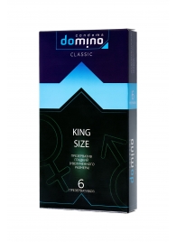 Презервативы увеличенного размера DOMINO Classic King size - 6 шт. - Domino - купить с доставкой в Тюмени