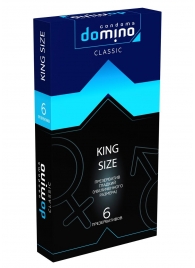 Презервативы увеличенного размера DOMINO Classic King size - 6 шт. - Domino - купить с доставкой в Тюмени