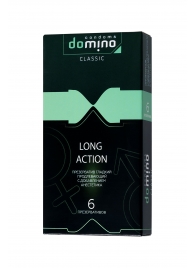Презервативы с пролонгирующим эффектом DOMINO Classic Long action - 6 шт. - Domino - купить с доставкой в Тюмени