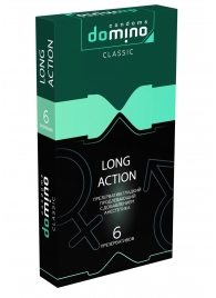Презервативы с пролонгирующим эффектом DOMINO Classic Long action - 6 шт. - Domino - купить с доставкой в Тюмени