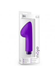 Фиолетовый вибромассажер B4 - 13,97 см. - Blush Novelties