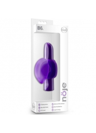 Фиолетовый вибромассажер B6 - 10,16 см. - Blush Novelties