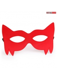 Стильная красная маска на глаза - Notabu - купить с доставкой в Тюмени