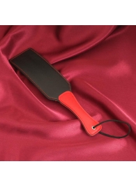 Черная шлепалка  Хлопушка  с красной ручкой - 32 см. - Сима-Ленд - купить с доставкой в Тюмени