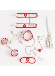 Эротический набор  Медсестричка  из 8 предметов - Сима-Ленд - купить с доставкой в Тюмени