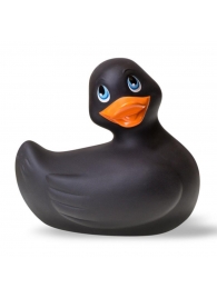 Чёрный вибратор-утенок I Rub My Duckie - Big Teaze Toys - купить с доставкой в Тюмени