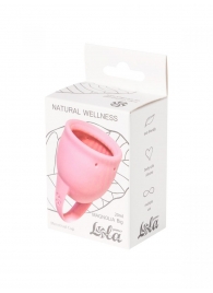 Розовая менструальная чаша Magnolia - 20 мл. - Lola Games - купить с доставкой в Тюмени