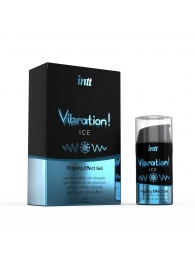 Жидкий интимный гель с эффектом вибрации Vibration! Ice - 15 мл. - INTT - купить с доставкой в Тюмени