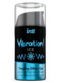Жидкий интимный гель с эффектом вибрации Vibration! Ice - 15 мл. - INTT - купить с доставкой в Тюмени