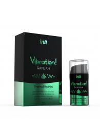 Жидкий интимный гель с эффектом вибрации Vibration! Ganjah - 15 мл. - INTT - купить с доставкой в Тюмени