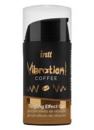 Жидкий интимный гель с эффектом вибрации Vibration! Coffee - 15 мл. - INTT - купить с доставкой в Тюмени