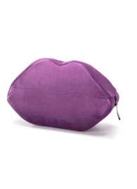 Фиолетовая микрофибровая подушка для любви Kiss Wedge - Liberator - купить с доставкой в Тюмени