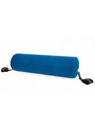 Синяя вельветовая подушка для любви Liberator Retail Whirl - Liberator - купить с доставкой в Тюмени