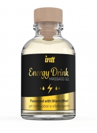 Массажный гель с согревающим эффектом Energy Drink - 30 мл. - INTT - купить с доставкой в Тюмени