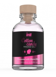 Массажный гель с согревающим эффектом Cotton Candy - 30 мл. - INTT - купить с доставкой в Тюмени