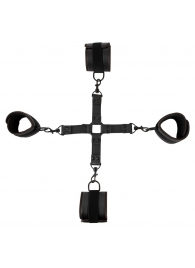 Черный набор крестовой фиксации Bondage Set - Orion - купить с доставкой в Тюмени