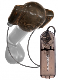 Дымчатый вибростимулятор головки пениса Dual Vibrating Head Teaser - Pipedream - в Тюмени купить с доставкой