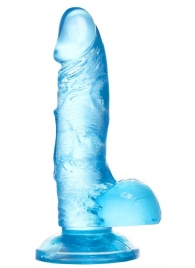 Голубой реалистичный фаллоимитатор Indy - 15,8 см. - A-toys купить с доставкой в интернет-магазине Orgasmix в Тюмени Голубой реалистичный фаллоимитатор Indy - 15,8 см. - A-toys