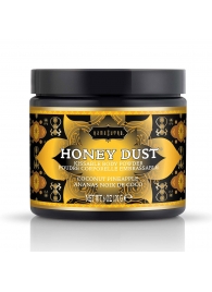 Пудра для тела Honey Dust Body Powder с ароматом кокоса и ананаса - 170 гр. - Kama Sutra - купить с доставкой в Тюмени