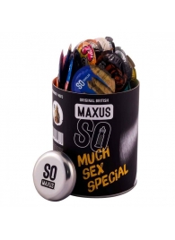 Текстурированные презервативы в кейсе MAXUS So Much Sex - 100 шт. - Maxus - купить с доставкой в Тюмени