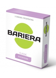 Классические презервативы Bariera Classic - 3 шт. - Bariera - купить с доставкой в Тюмени