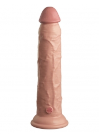 Телесный фаллоимитатор 9  Silicone Dual Density Cock - 25,4 см. - Pipedream