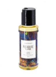 Массажное масло Pleasure Lab Relaxing с ароматом винограда и инжира - 50 мл. - Pleasure Lab - купить с доставкой в Тюмени