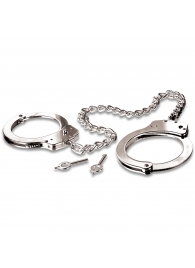 Металлические наручники Metal Leg Cuffs - Pipedream - купить с доставкой в Тюмени