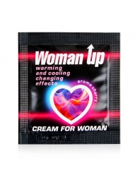 Возбуждающий крем для женщин с ароматом вишни Woman Up - 1,5 гр. - Биоритм - купить с доставкой в Тюмени